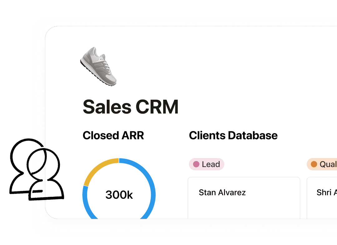 Template editorial illustration