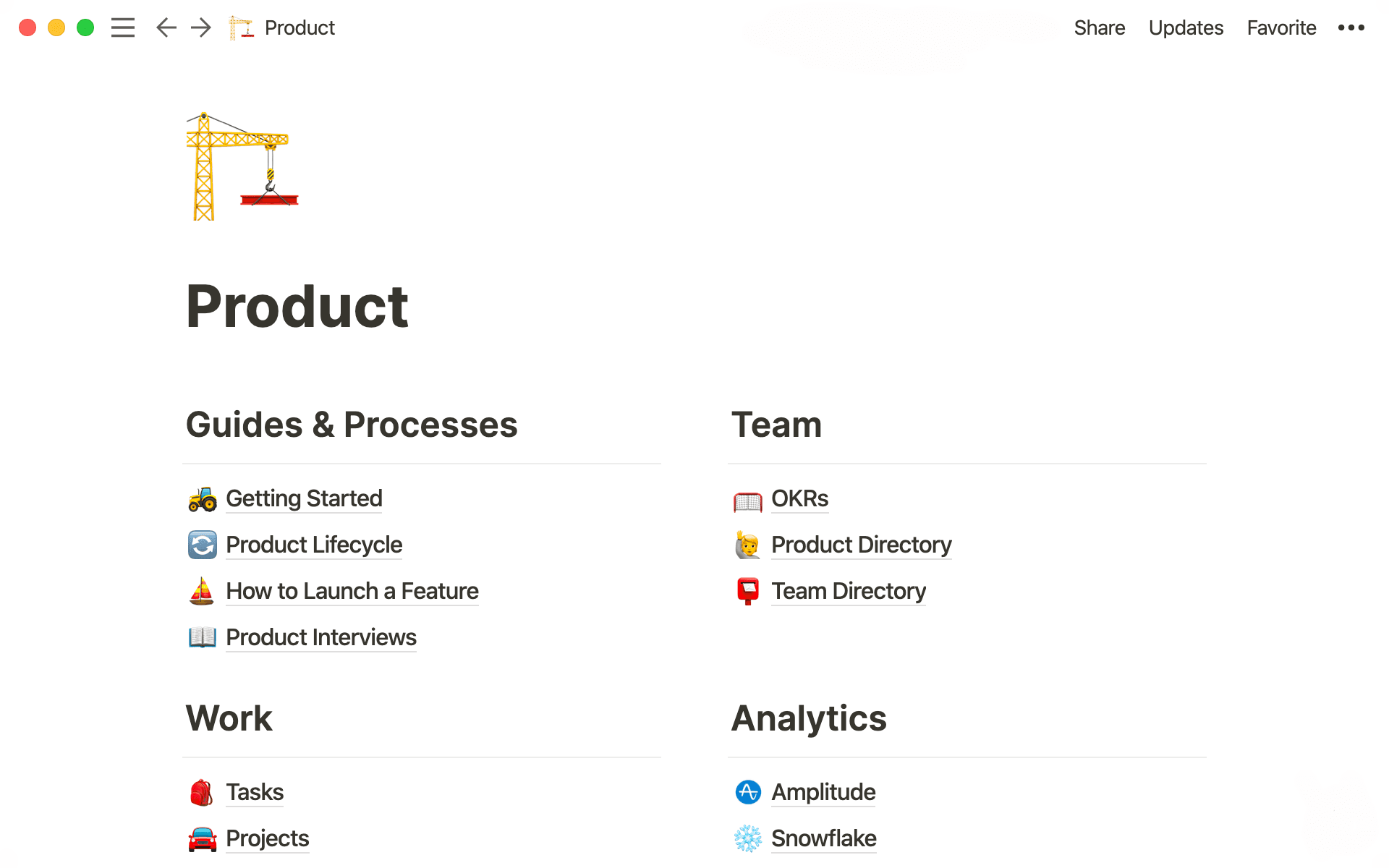 Product wiki - screenshot