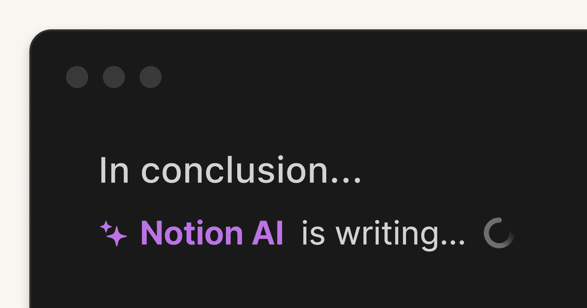 使用 Notion AI 擴大你的影響力